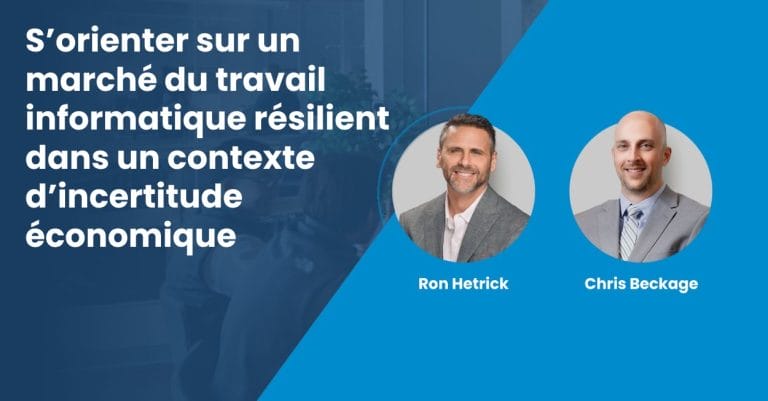 S’orienter sur un marché du travail informatique résilient dans un contexte d’incertitude économique