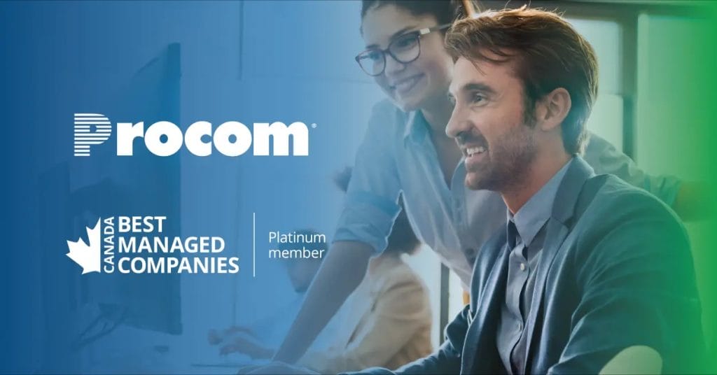 Procom Maintains Prestigious Platinum Club Status in Deloitte’s Canada’s Best Managed Companies Program