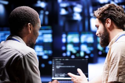 IT Developers writing data center code