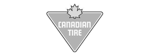 canadian tire logo white