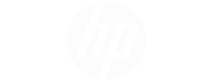 hp logo white